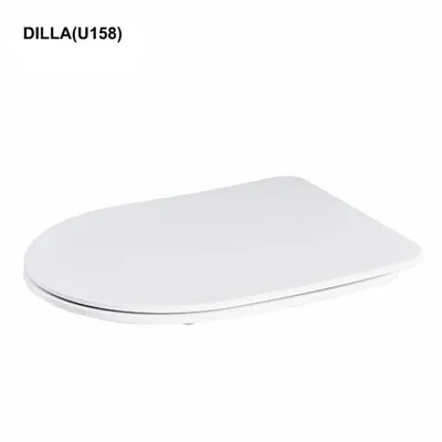 Assento no vaso sanitário de forma slim d