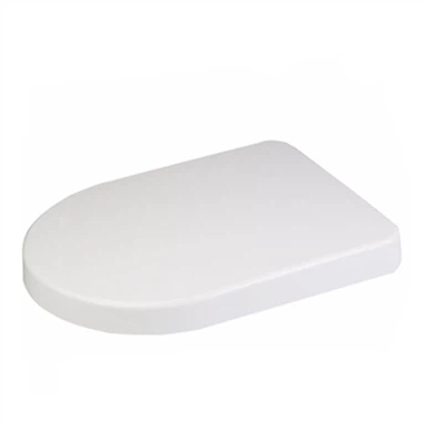 Assento sanitário alongado em forma de D