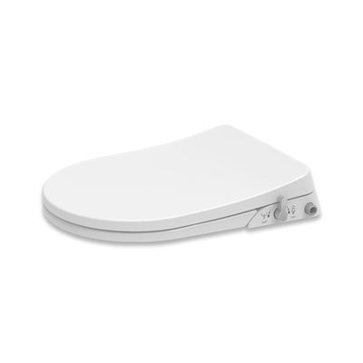 Assento de vaso sanitário com um bidê