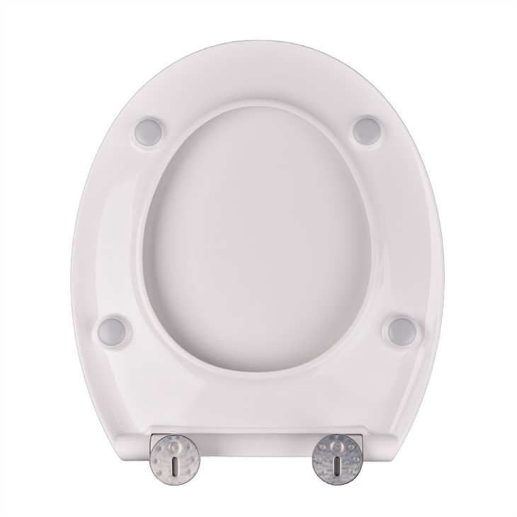 3 decorative round toilet seats