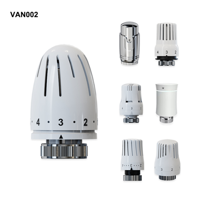 Somente cabeça da válvula termostática do radiador